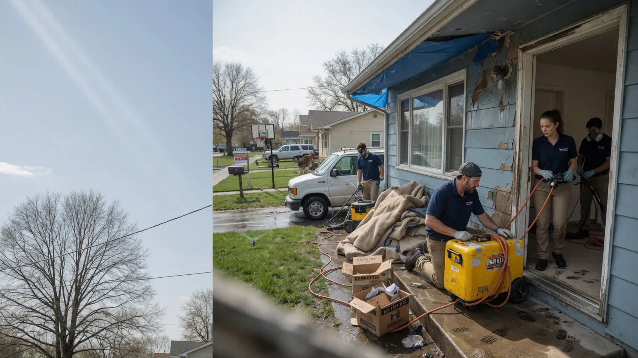 Basement Flood Cleanup in Sterling, CT near me
